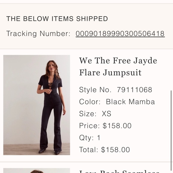 WE THE FREE FLARE JUMPSUIT FREE PEOPLE - Picture 4 of 4